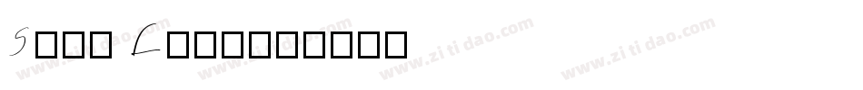 Send Cash字体转换